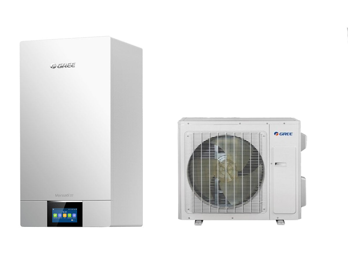 Siltumsūknis gaiss-ūdens Gree Versati III 8,0-7,0kW Siltumsūkņu uzstādīšana, montāža, serviss, veikals