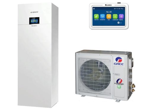 Siltumsūknis gaiss-ūdens Gree Versati III DUO 4,0-3,9kW Siltumsūkņu uzstādīšana, montāža, serviss, veikals