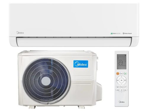 SILTUMSŪKNIS MIDEA SOLSTICE EZ MSEZAU-09HRFN8-QRD6GW MOX231-09HFN8-QRD6GW 2.6/2.9 kW, 20–30 m² Siltumsūkņu uzstādīšana, montāža, serviss, veikals