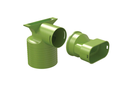 Air Excellent 1x AE35SC Valve Adaptor 125 mm 90°