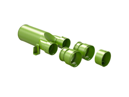 Air Excellent 2x AE48C Valve Adaptor 125 mm 180°